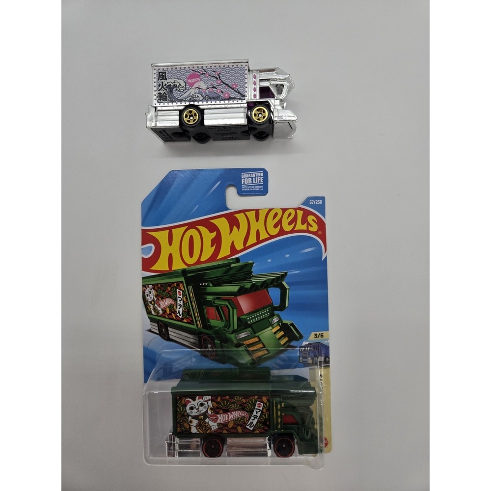 2026 Hot Wheels RAIJIN EXPRESS #57 HW HEAVYWEIGTH 3/5 GREEN NEW WITH LOOSE BONUS